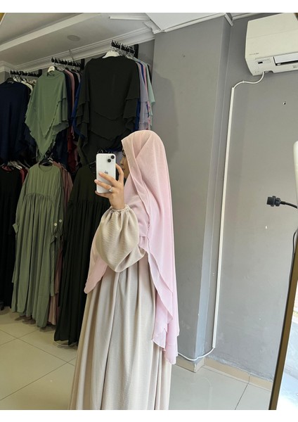 Tesettür Gölgeli Oval Sufle indirimleri