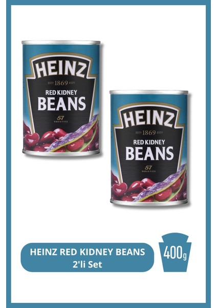 RED KIDNEY BEANS 400g 2'li Set