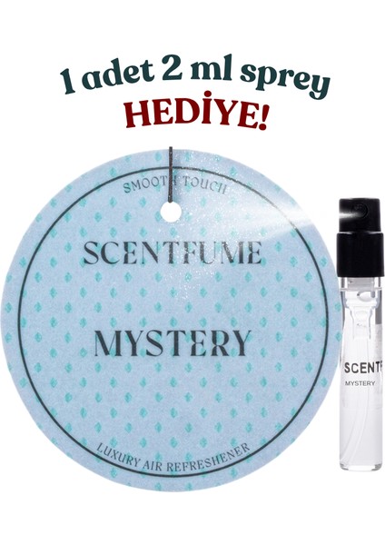 Mystery Koku Kartı - Araç Kokusu - Oto Kokusu - Asmalı Koku