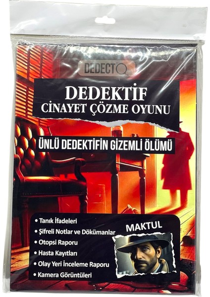 Zeka Geliştirici Katil Bulma Oyunları (Tek Adet Fiyatıdır)