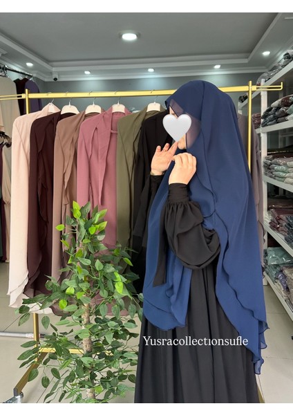 Tesettür Gölgeli Oval Sufle indirimleri