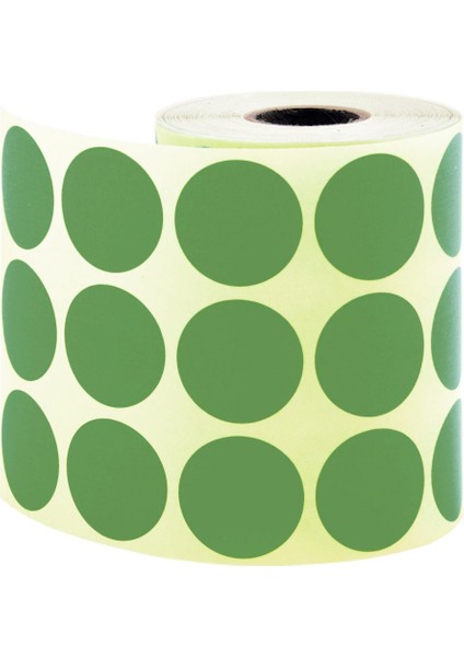 Nokta Etiketi 30 mm Yeşil 2000 Li