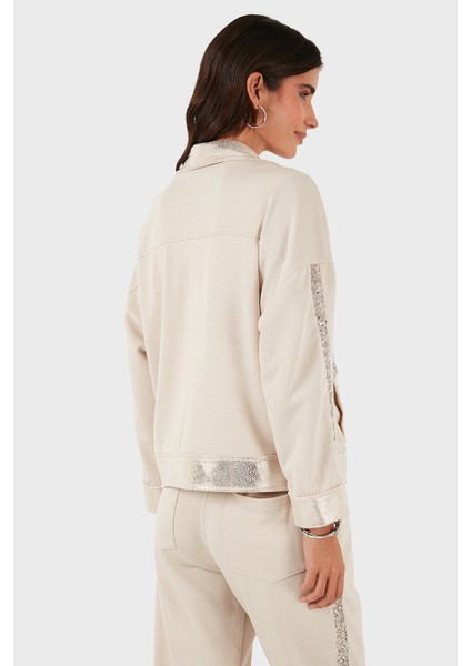 Via Dante Oversize Fit Gömlek Yaka Cep Detaylı Ceket Bayan Ceket 69143570 modelleri