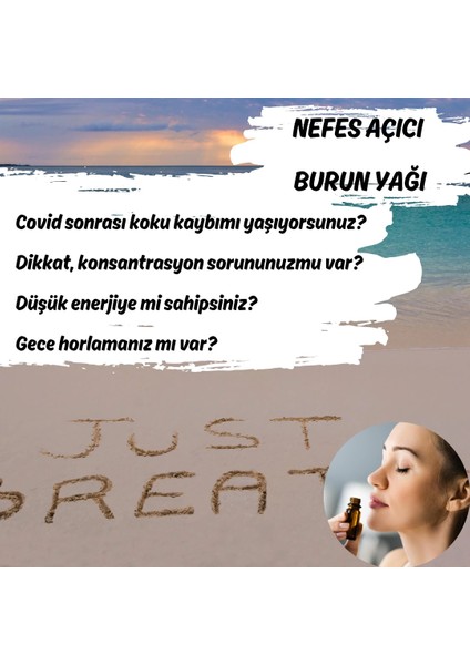 Breathe Relax Nefes Açıcı Burun Yağı %100 Saf 10 Ml. fırsatları