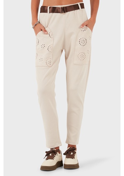 Via Dante Regular Fit Normal Bel Cep Detaylı Pantolon Bayan Pantolon 69144030