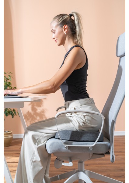 COCCYX Ortopedik Visco Oturma Minderi Kuyruk Sokumu Visko Minder 45x34x7 cm fırsatları