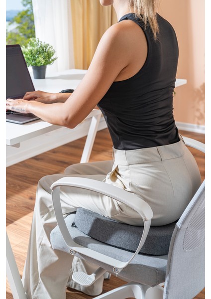 COCCYX Ortopedik Visco Oturma Minderi Kuyruk Sokumu Visko Minder 45x34x7 cm indirimleri