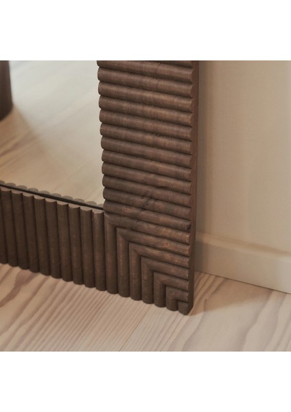 Sıcak Ahşap Ekstra Büyük Premium Boy Aynası 190CM x 100CM