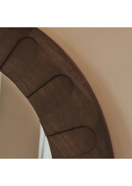 Sıcak Ahşap Ekstra Büyük Premium Kemerli Ayna 190CM x 110CM fırsatları