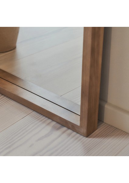 Tam Boy Sıcak Ahşap Kemerli Ahşap Boy Aynası 170CM x 80CM fırsatları