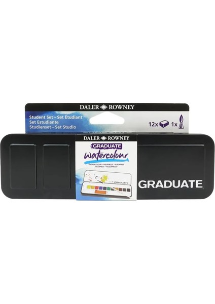 Schoellershammer 25X35 15 S Teknik Çizim Kağıdı 200 gr Daler Rowney Graduate Suluboya Seti 12 Renk fırsatları