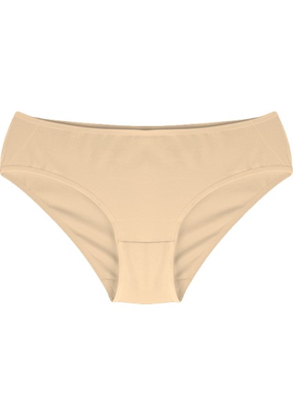 Cover 3lü Pamuklu Ten Rengi Slip Külot fırsatları