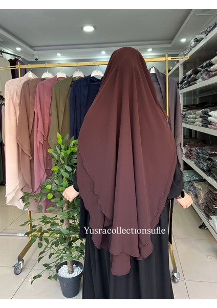 Tesettür Gölgeli Oval Sufle modelleri