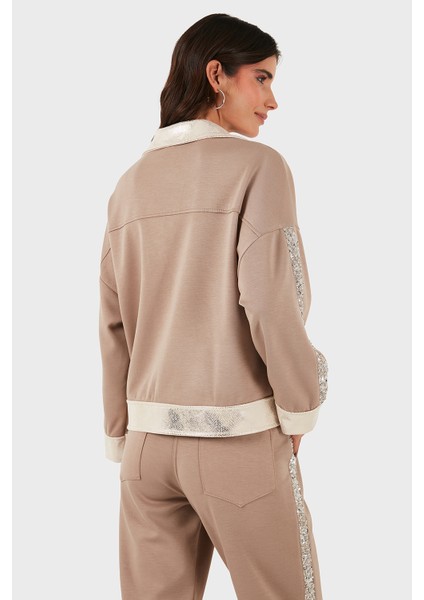 Via Dante Oversize Fit Gömlek Yaka Cep Detaylı Ceket Bayan Ceket 69143570 modelleri