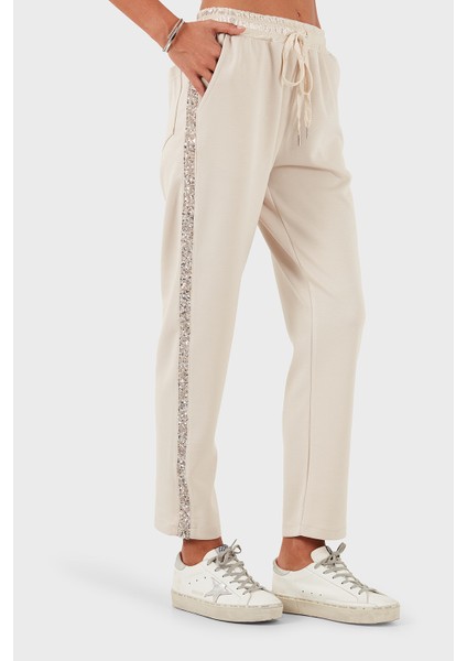 Via Dante Relaxed Fit Normal Bel Düz Paça Pul Detaylı Pantolon Bayan Pantolon 69143450 fırsatları