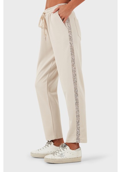 Via Dante Relaxed Fit Normal Bel Düz Paça Pul Detaylı Pantolon Bayan Pantolon 69143450 indirimleri