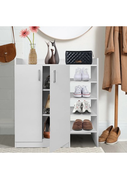 Yoda Ayakkabılık - Çok Amaçlı Dolap - Kiler Dolabı - Banyo Dolabı - 90 cm