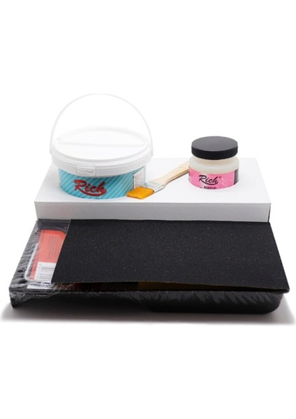 Rich Multi Surface Beyaz 1000 gr Dolap Boyama Seti Mobilya Boyama Seti Parlak fiyatları