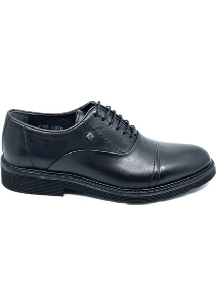 Hakiki Deri Siyah Erkek Ayakkabı 1070 46 42 fiyatları