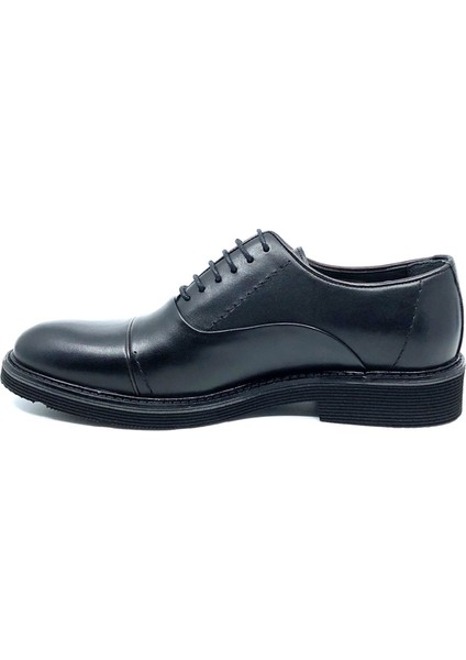 Hakiki Deri Siyah Erkek Ayakkabı 1070 46 42 modelleri