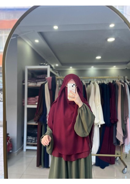 Tesettür Gölgeli Oval Sufle