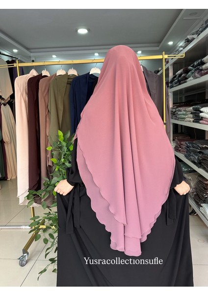 Tesettür Gölgeli Oval Sufle modelleri