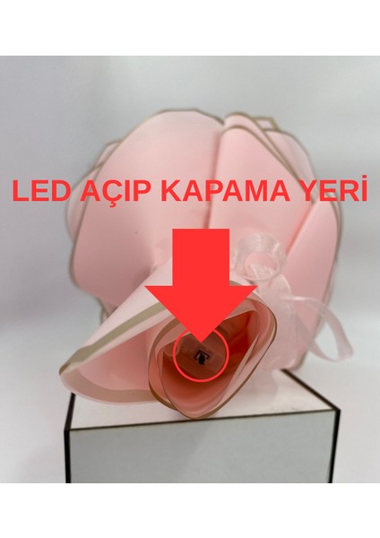 Pembe 15' li Kelebek Led’li Dekoratif Buket fırsatları
