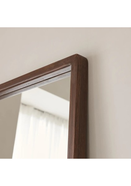 Koyu Ahşap Tam Boy Ahşap Boy Aynası 180CM x 80CM modelleri