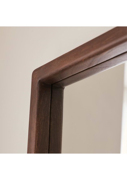 Koyu Ahşap Tam Boy Ahşap Boy Aynası 180CM x 80CM indirimleri