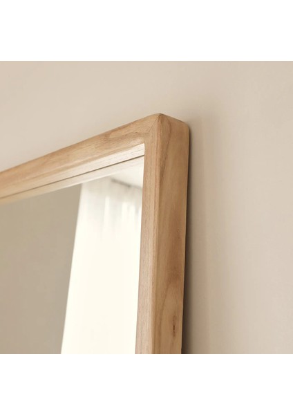 Natural Ahşap Tam Boy Ahşap Boy Aynası 180CM x 80CM indirimleri