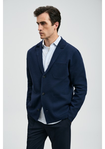 Mars Erkek Hırka Lacivert modelleri