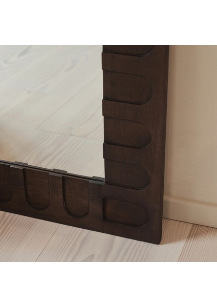 Koyu Ahşap Ekstra Büyük Premium Ayna 200CM x 120CM fırsatları
