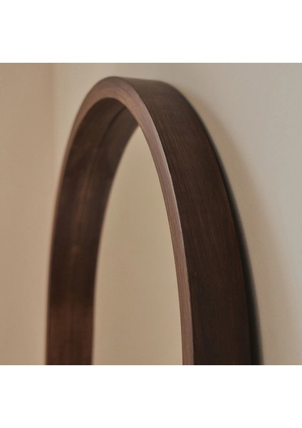 Tam Boy Koyu Ahşap Kemerli Ahşap Boy Aynası 170CM x 80CM modelleri