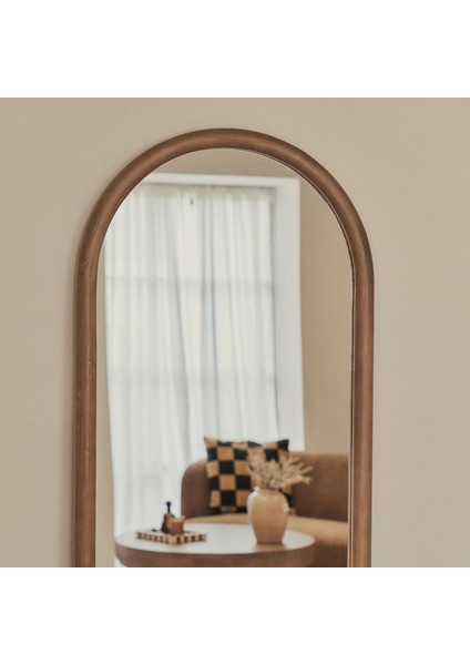 Tam Boy Büyük Kemerli Sıcak Ahşap Boy Aynası 172CM x 60CM fırsatları
