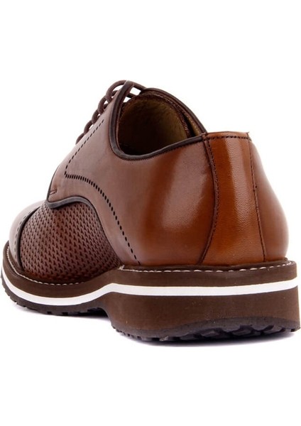 Bağcıklı Taba Deri Eva Erkek Günlük Ayakkabı 9040 45 42 fırsatları
