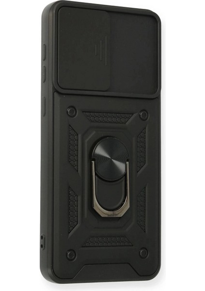 Samsung Galaxy A02 Kılıf Pars Lens Yüzüklü Silikon - Siyah fırsatları