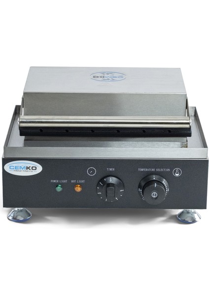 Çubukta Waffle Makinası 6 Gözlü Zaman Ayarlama Özelliği indirimleri