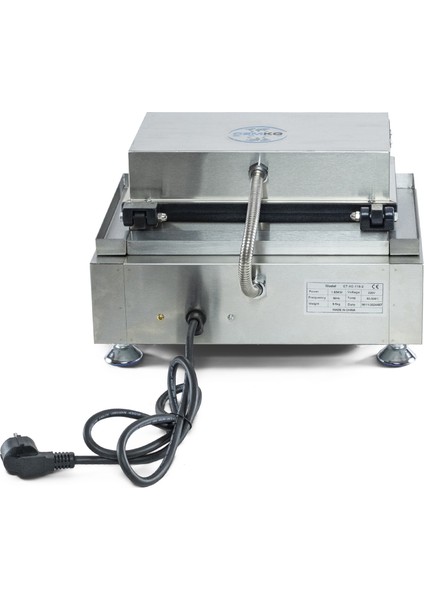 Çubukta Waffle Makinası 6 Gözlü Zaman Ayarlama Özelliği