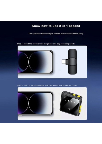 F9 Kablosuz Yaka Mikrofonu Profesyonel Yaka Mikrofon Gürültü Azaltma 2,4 G Çipsiz Lavalier Mikrofon fiyatları