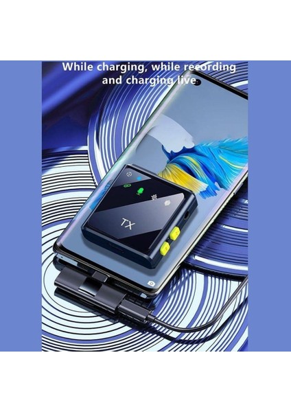 F9 Kablosuz Yaka Mikrofonu Profesyonel Yaka Mikrofon Gürültü Azaltma 2,4 G Çipsiz Lavalier Mikrofon modelleri