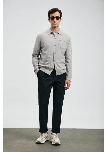 Luce Erkek Kazak Açık Gri