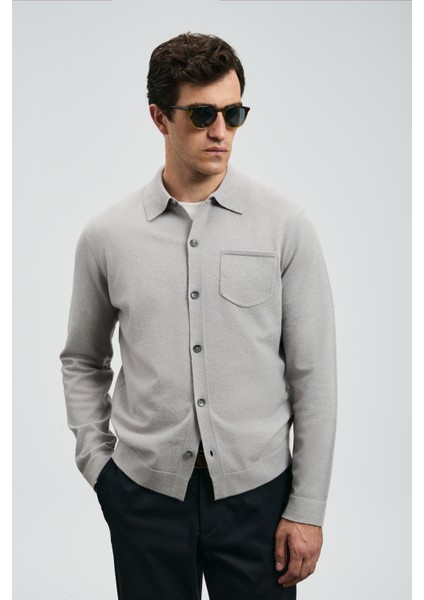 Luce Erkek Kazak Açık Gri fırsatları