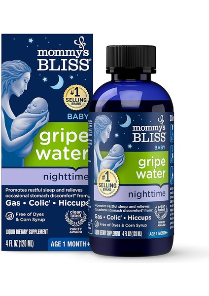Gripe Water Gece Kullanım Gaz Damlası 120 ml