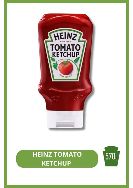 Heınz Tomato Ketchup 570G 4'lü Set fiyatları