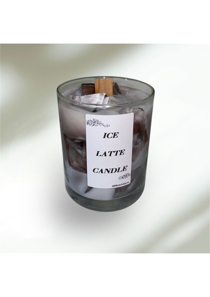 Iced Coffee Candle Mum Buzlu Kahve Kokulu Mum fiyatları