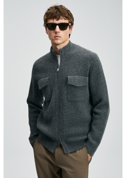 Ronald Erkek Hırka Antrasit