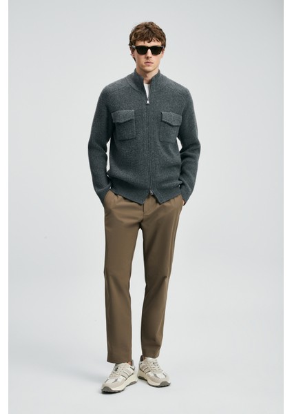 Ronald Erkek Hırka Antrasit modelleri