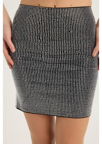 Full Taşlı Mini Etek fırsatları