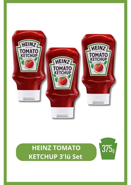 Heınz Tomato Ketchup 375G 3'lü Set
