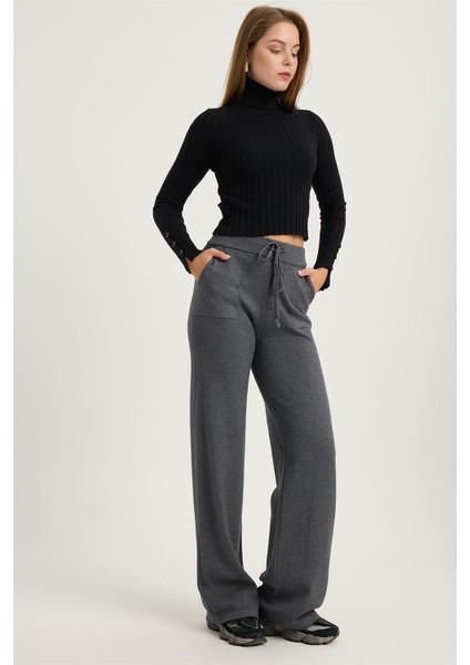 Triko Ribanalı Pantolon modelleri
